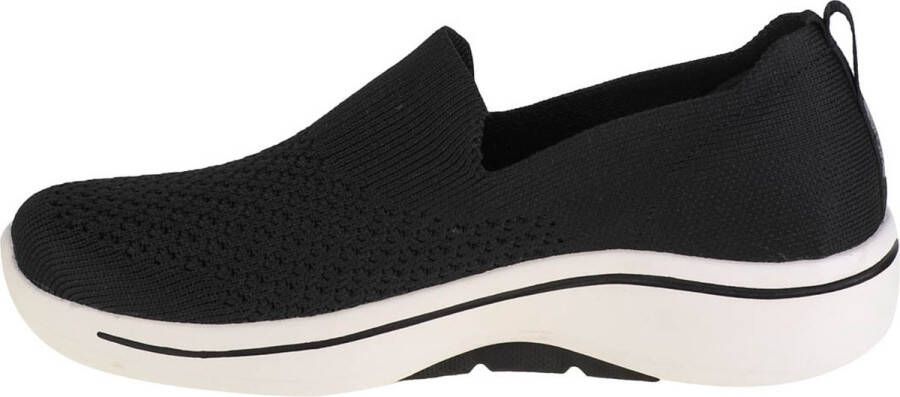 Skechers 124418 BKW dames instappers sportief zwart