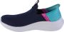 Skechers Ultra Flex 3.0 Fresh Time Slip-ins 303800L-NVTQ voor meisje Marineblauw Sneakers - Thumbnail 2