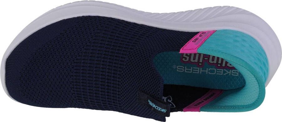 Skechers 303800L ultra flex fresh time navy slip ins Kleur Blauw)