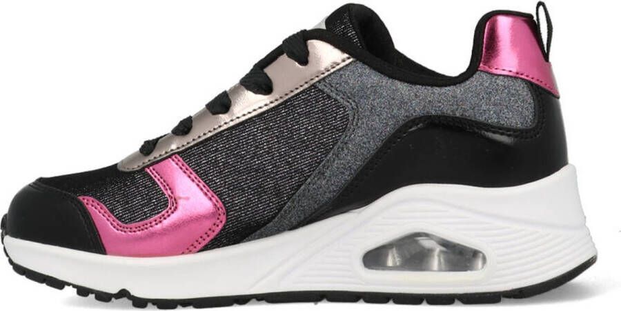 Skechers 310513- uno metallic remix zwart