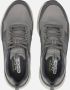 Skechers Grijze Leren Court Sneaker met AirCooled Memory Foam Gray Heren - Thumbnail 8