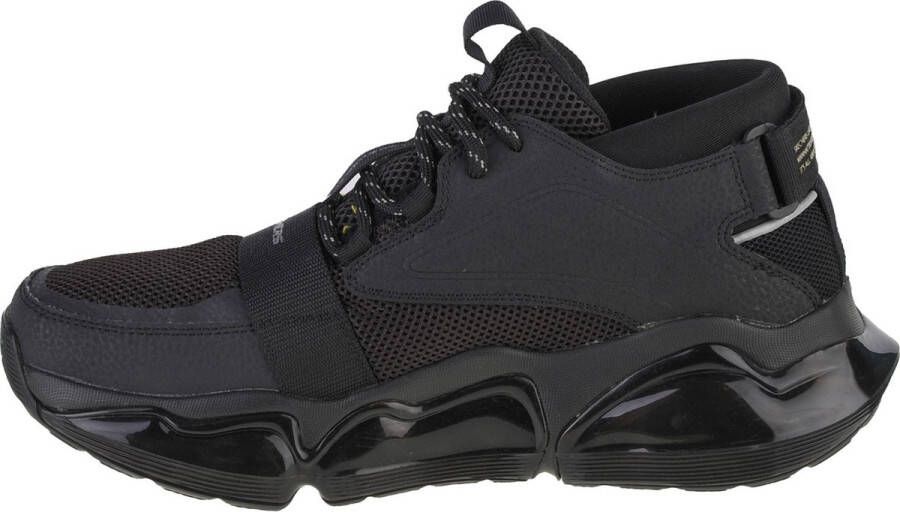 Skechers Air Cushioning Mega 232384-BBK Mannen Zwart Sneakers