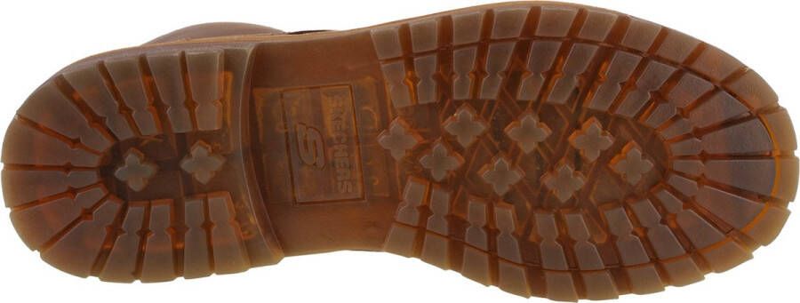 Skechers Alley Cats Talgen 204169-DSCH Mannen Bruin Trappers
