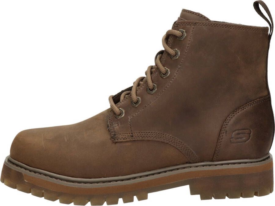 Skechers Alley Cats Talgen veterboots bruin