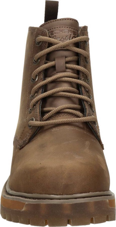 Skechers Alley Cats Talgen veterboots bruin