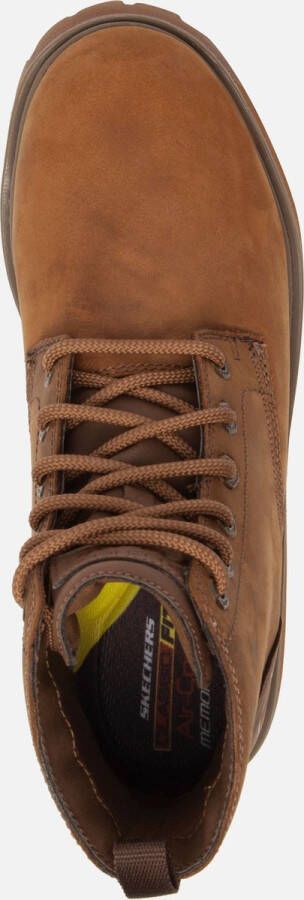 Skechers Alley Cats Talgen veterboots bruin