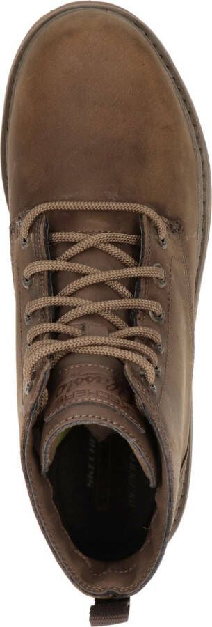 Skechers Alley Cats Talgen veterboots bruin