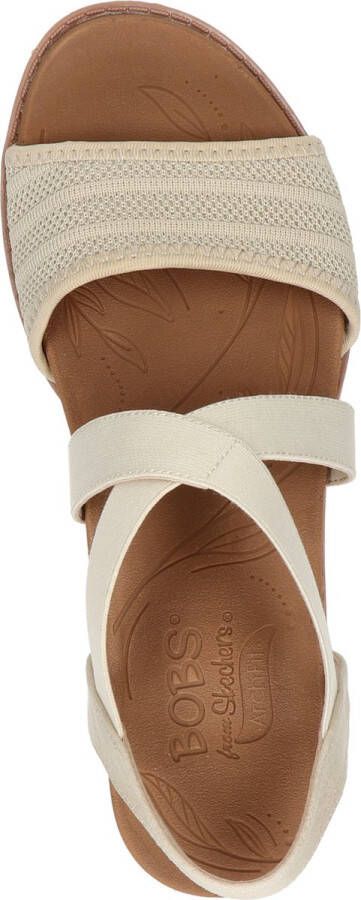 Skechers Arch Fit Beach Kiss-Boho Beyo Dames Sandalen beige