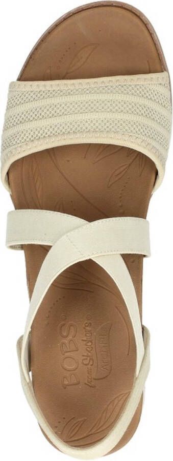 Skechers Arch Fit Beach Kiss-Boho Beyo Dames Sandalen beige