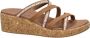 Skechers Beverlee Archfit dames sandaal Natural - Thumbnail 3