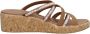 Skechers Beverlee Archfit dames sandaal Natural - Thumbnail 14