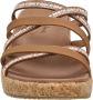 Skechers Beverlee Archfit dames sandaal Natural - Thumbnail 4