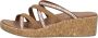 Skechers Beverlee Archfit dames sandaal Natural - Thumbnail 14