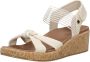 Skechers Arch Fit Beverlee Juliet Sandalen Hak beige - Thumbnail 6