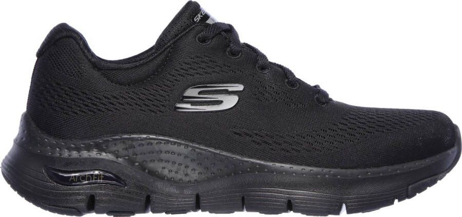 Skechers Arch Fit Big Appeal Dames Sneakers Black Black