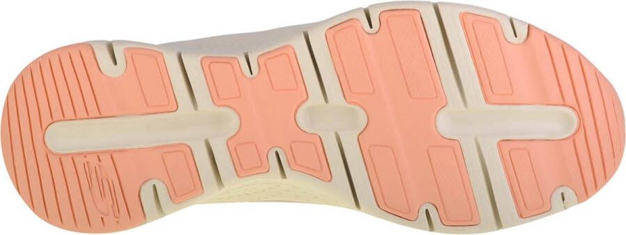 Skechers Arch Fit Big Appeal Dames Sneakers Natural Coral
