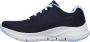Skechers Arch Fit Big Appeal Dames Sneakers Navy Light Blue - Thumbnail 15