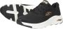 Skechers Arch Fit Big Appeal 149057 BKRG Vrouwen Zwart Sneakers - Thumbnail 12