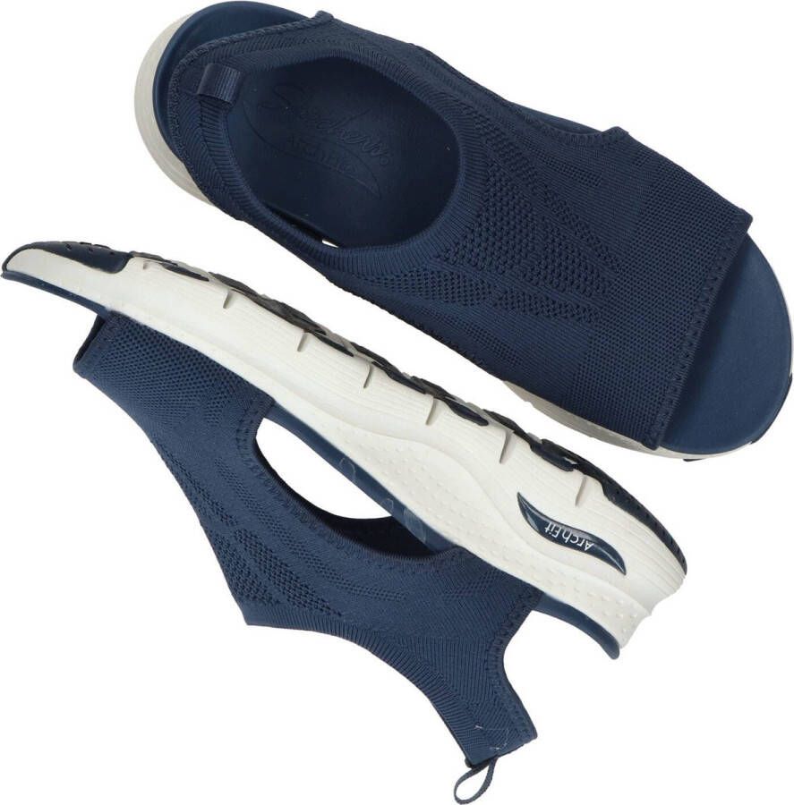 Skechers Arch Fit Catch Vegan sandalen blauw