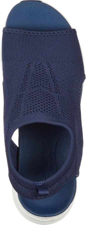 Skechers Arch Fit Catch Vegan sandalen blauw