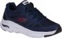 Skechers Arch Fit-Charge Back 232042-NVRD Mannen Marineblauw Trainingschoenen - Thumbnail 4