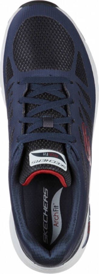 Skechers Arch Fit-Charge Back 232042-NVRD Mannen Marineblauw Trainingschoenen - Foto 8