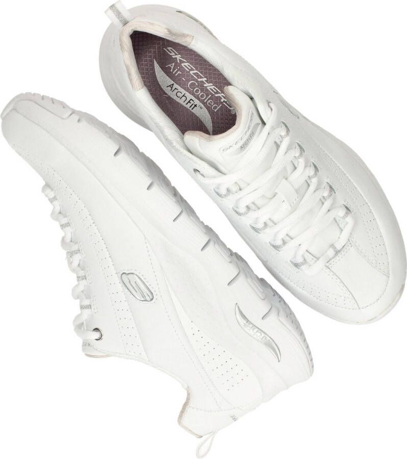 Skechers Arch Fit Citi Drive 149146 WSL Vrouwen Wit Sneakers - Foto 6