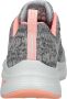 Skechers Arch Fit Comfy Wave 149414-GYPK Vrouwen Grijs Sneakers - Thumbnail 12