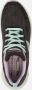 Skechers Arch Fit Comfy Wave sneakers zwart Dames Textiel - Thumbnail 13