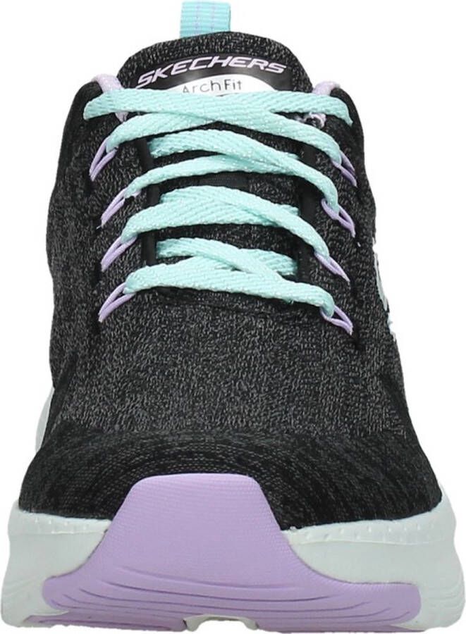 Skechers Arch Fit Comfy Wave sneakers zwart Dames