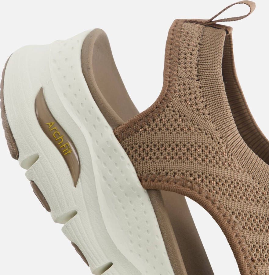 Skechers Arch Fit Darling Days VEGAN Sandaal Sandalen Dames Bruin - Foto 12