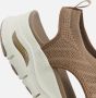 Skechers Arch Fit Darling Days VEGAN Sandaal Sandalen Dames Bruin - Thumbnail 12