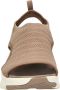 Skechers Arch Fit Darling Days VEGAN Sandaal Sandalen Dames Bruin - Thumbnail 9