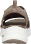 Skechers Stijlvolle Platte Sandalen voor Vrouwen Brown Dames - Thumbnail 13