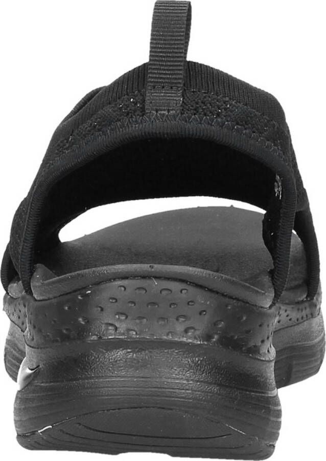 Skechers Arch Fit Platte Sandalen voor Dames Zwart Dames - Foto 9