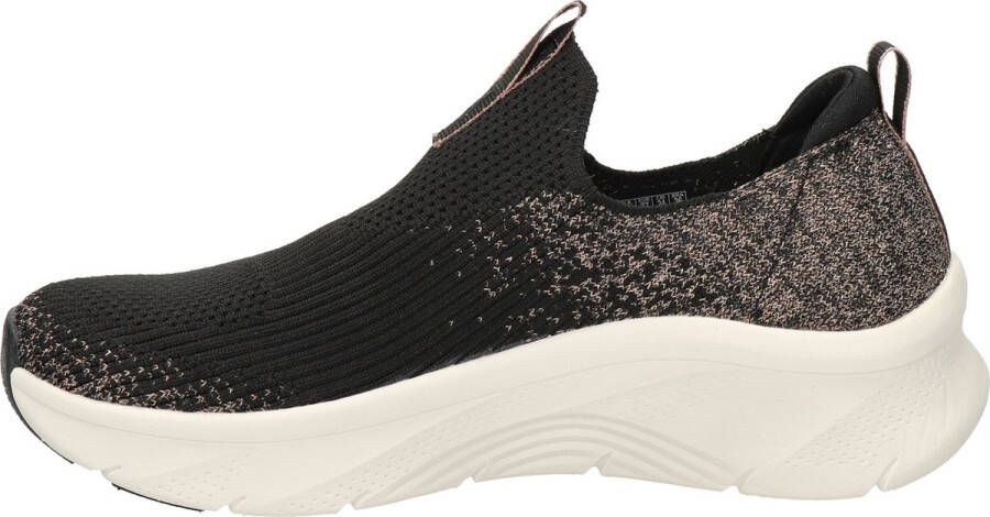 Skechers Arch Fit D`Lux dames instapschoen Zwart wit