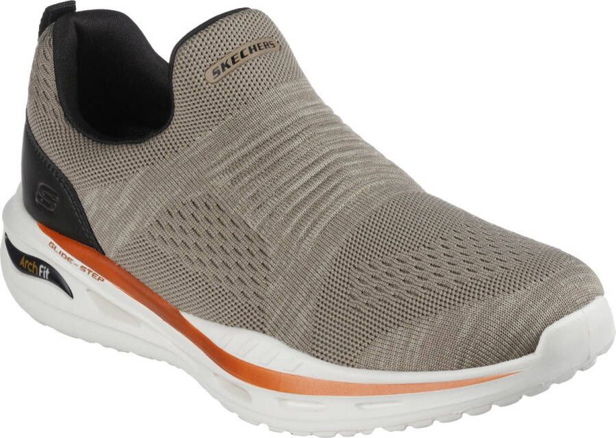 Skechers Arch Fit heren instapper Beige