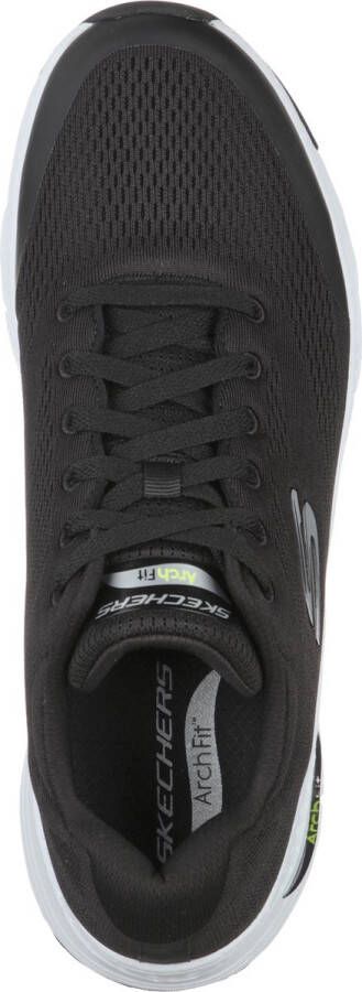 Skechers Arch Fit Heren Sneakers Black White