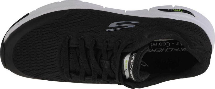 Skechers Arch Fit Heren Sneakers Black White