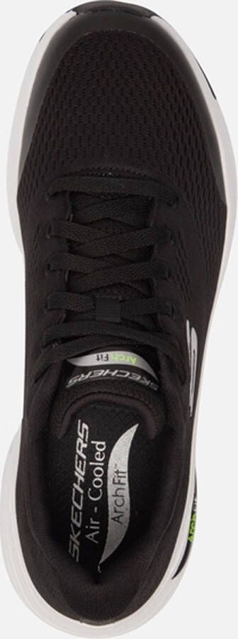 Skechers Arch Fit Heren Sneakers Black White