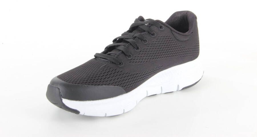 Skechers Arch Fit Heren Sneakers Black White