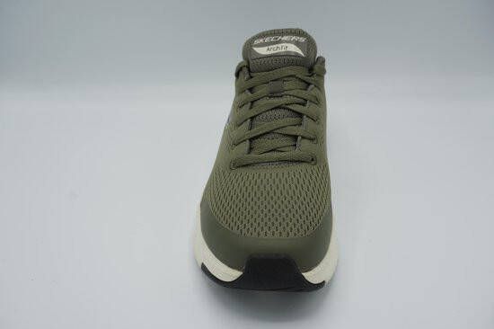 Skechers Groene Textiel Wasbare Sneaker met Arch Fit en AirCooled Memory Foam Groen Heren - Foto 11