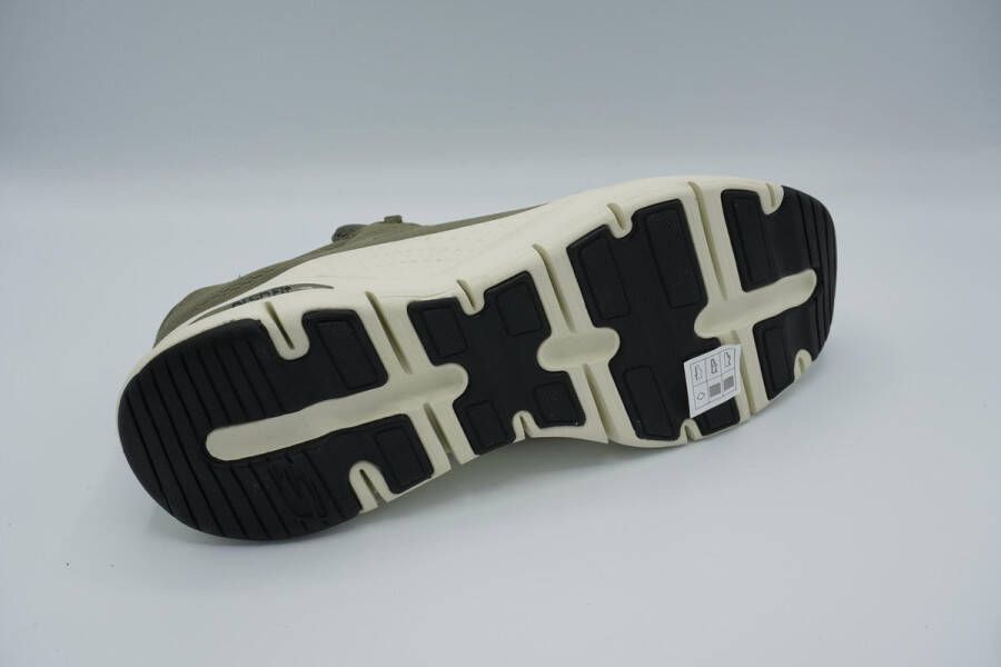 Skechers Groene Textiel Wasbare Sneaker met Arch Fit en AirCooled Memory Foam Groen Heren - Foto 12