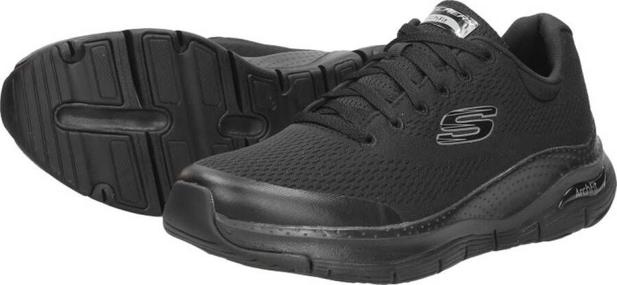 Skechers Arch Fit Heren Sneakers Zwart