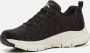 Skechers arch fit infinite adventure hardloopschoeenen zwart wit dames - Thumbnail 42