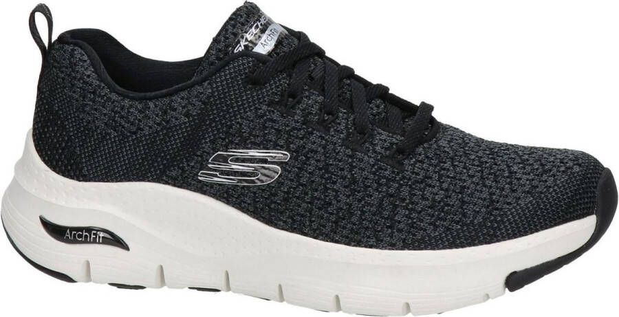 Skechers ARCH FIT INFINITE ADVENTURE Black White Vrouwen