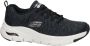 Skechers arch fit infinite adventure hardloopschoeenen zwart wit dames - Thumbnail 23