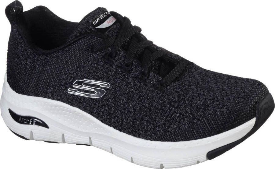 Skechers ARCH FIT INFINITE ADVENTURE Black White Vrouwen