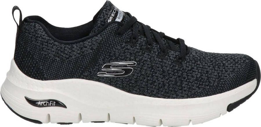 Skechers ARCH FIT INFINITE ADVENTURE Black White Vrouwen