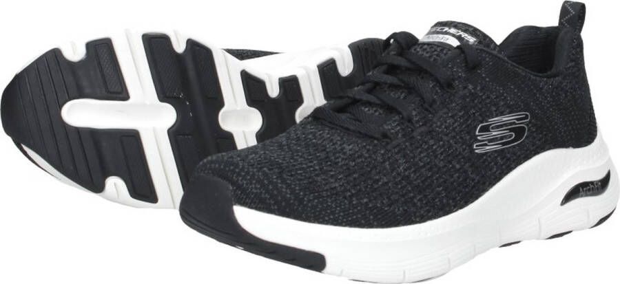 Skechers ARCH FIT INFINITE ADVENTURE Black White Vrouwen